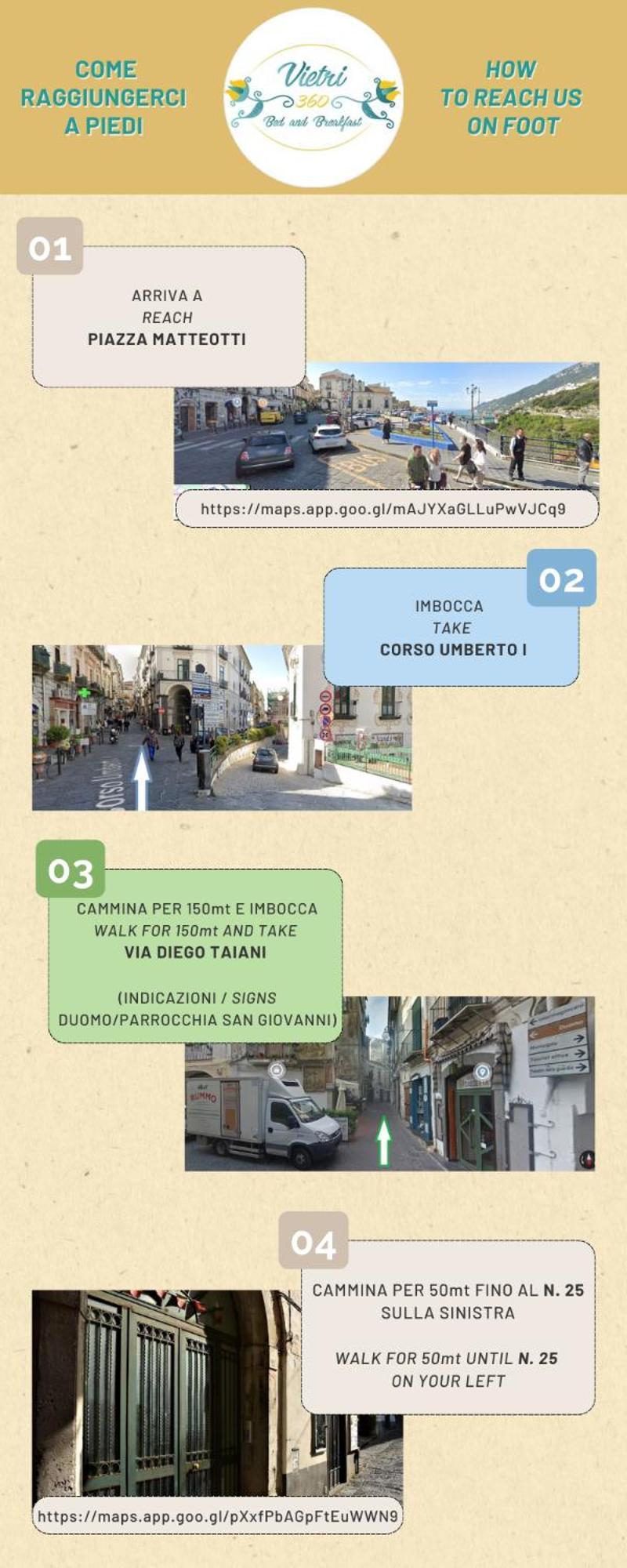 B&B Vietri 360 Екстер'єр фото
